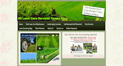 Desktop Screenshot of isilawncare.com